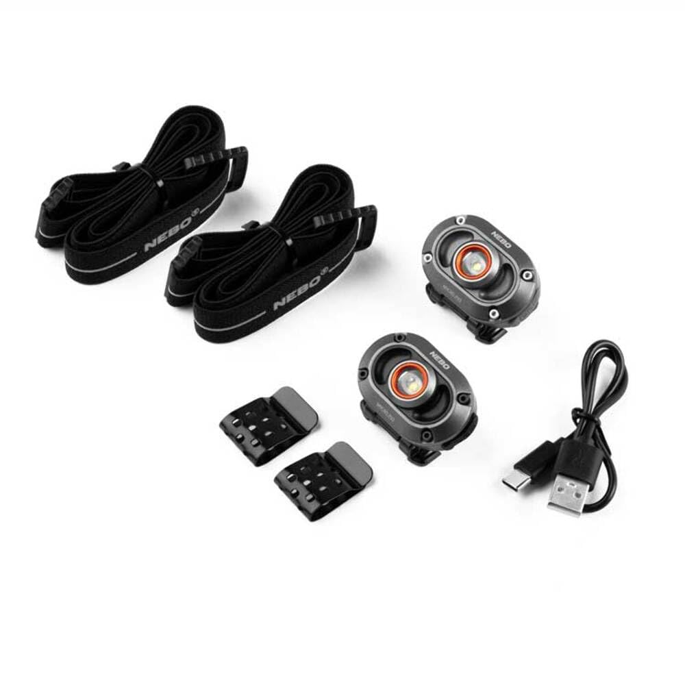 NEBO MYCRO 250 side view highlights slim travel friendly lighting