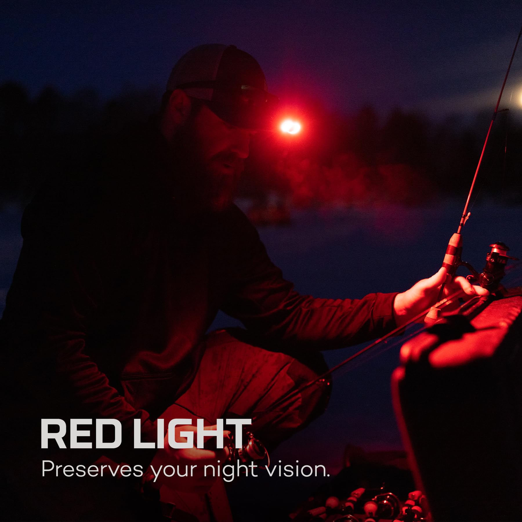 NEBO MYCRO 500+ Red mode preserves night vision with beam