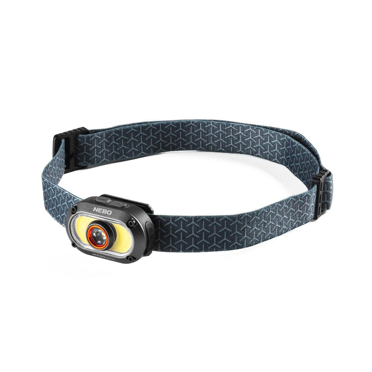 NEBO MYCRO 500+ headlamp front view for compact, hands-free lighting