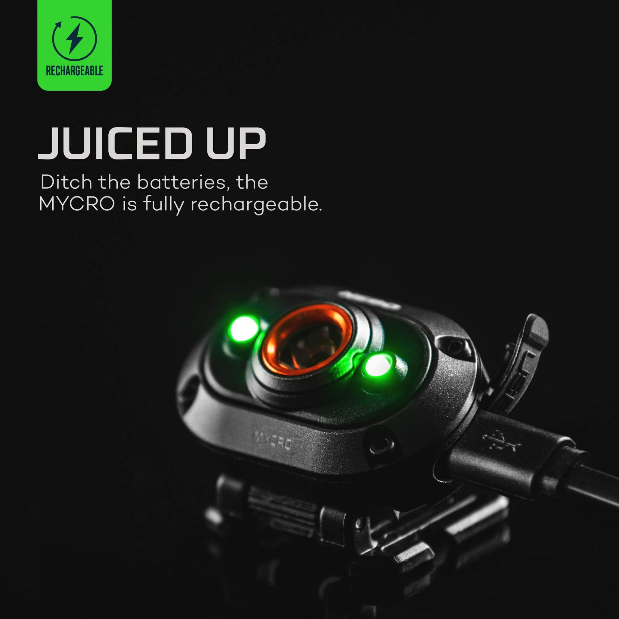 NEBO MYCRO 400 adjustable head strap for secure wear.
