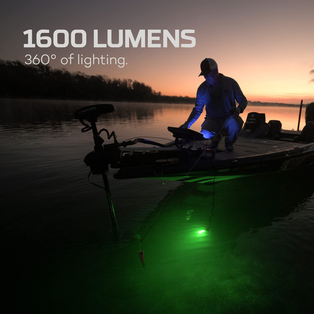 Water-activated Submerser 1600c light for easy night fishing