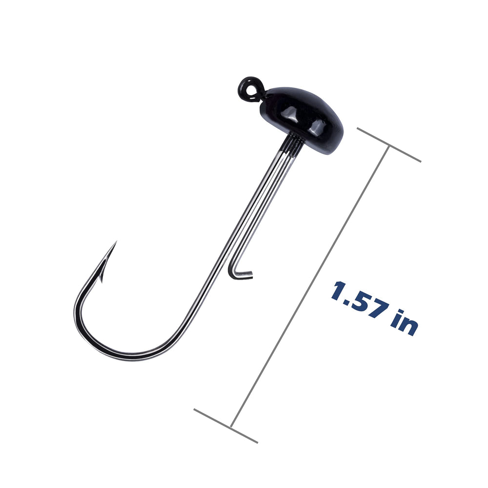 Close-up of Ned Rig baits (40 pieces)