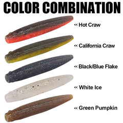 Ned Rig Kit Finesse 2.75 inch soft plastic worms image 03