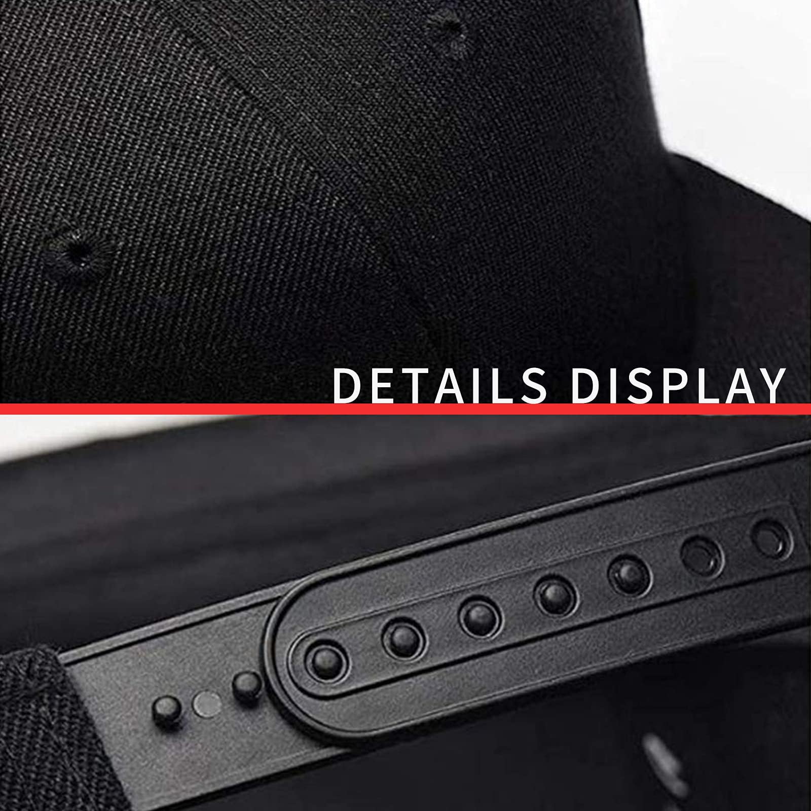 Close-up of skull graphic on Negi Classic Skull Snapback