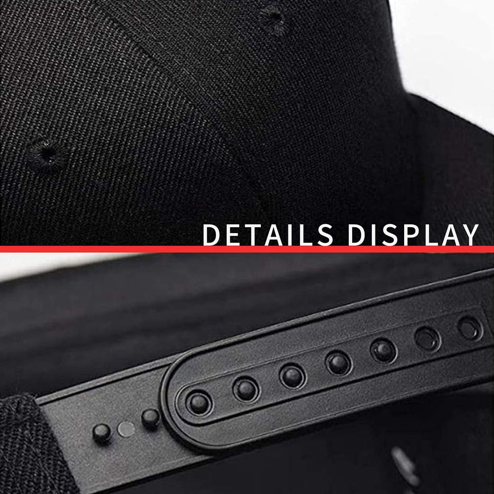 Close-up of skull graphic on Negi Classic Skull Snapback