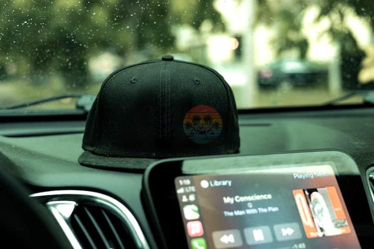 Lifestyle image featuring Negi Classic Skull Snapback Hat