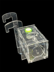 Fish trap acclimation box with 2.5 inch opening for aquariums