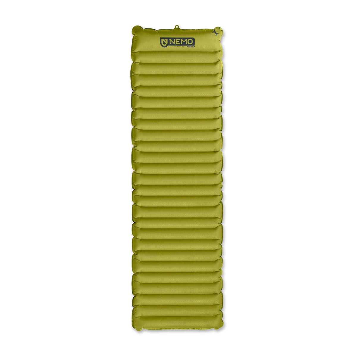 Nemo Astro sleeping pad regular Birch Bud unrolled for spacious campsite comfort