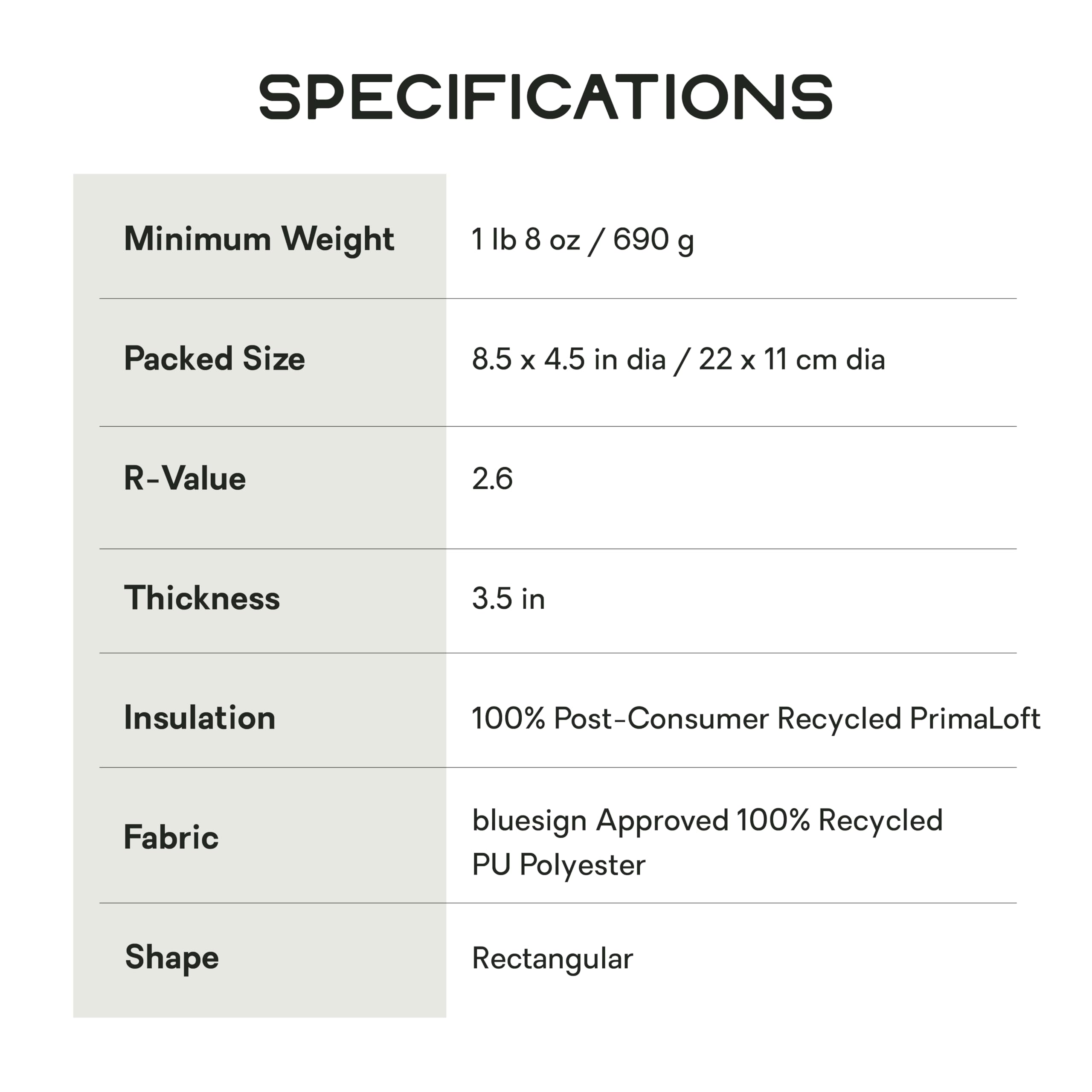 Nemo Astro sleeping pad regular Bluesign fabric shell highlights sustainability