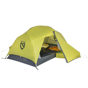 NEMO Dagger OSMO fabric detail with recycled yarns and water repellency.