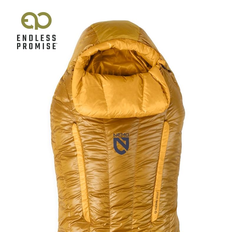 NEMO Disco Endless Promise recyclable shell highlights eco-friendly design for trail sustainability.