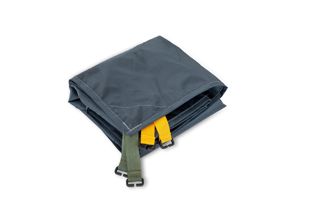 Nemo Dragonfly footprint top view protecting the tent floor from rough ground