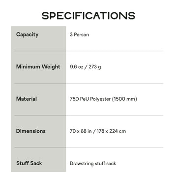 Nemo equipment footprint on rocky terrain extending tent life