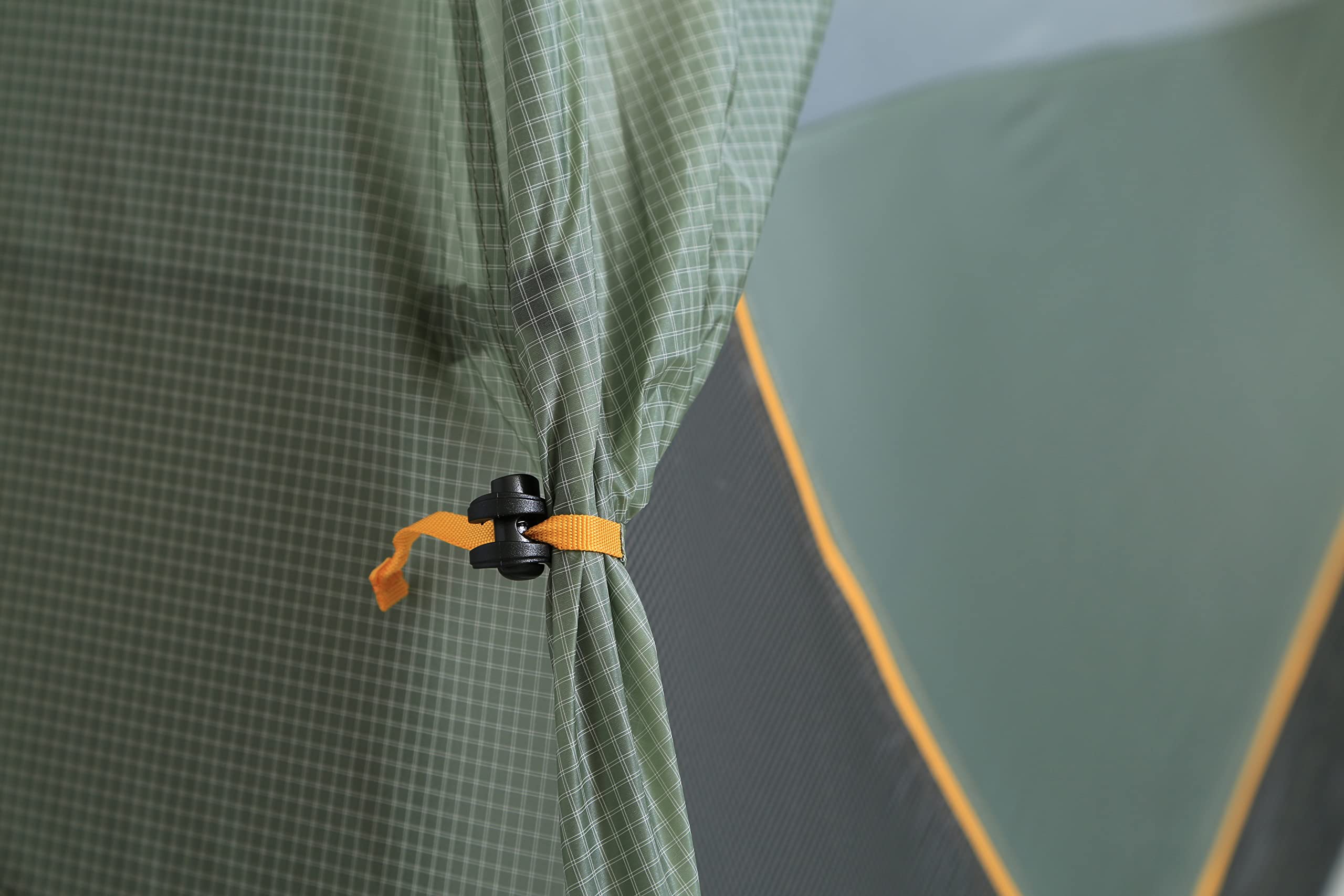 Nemo Dragonfly OSMO roll-top dry bag mounted for bike access.
