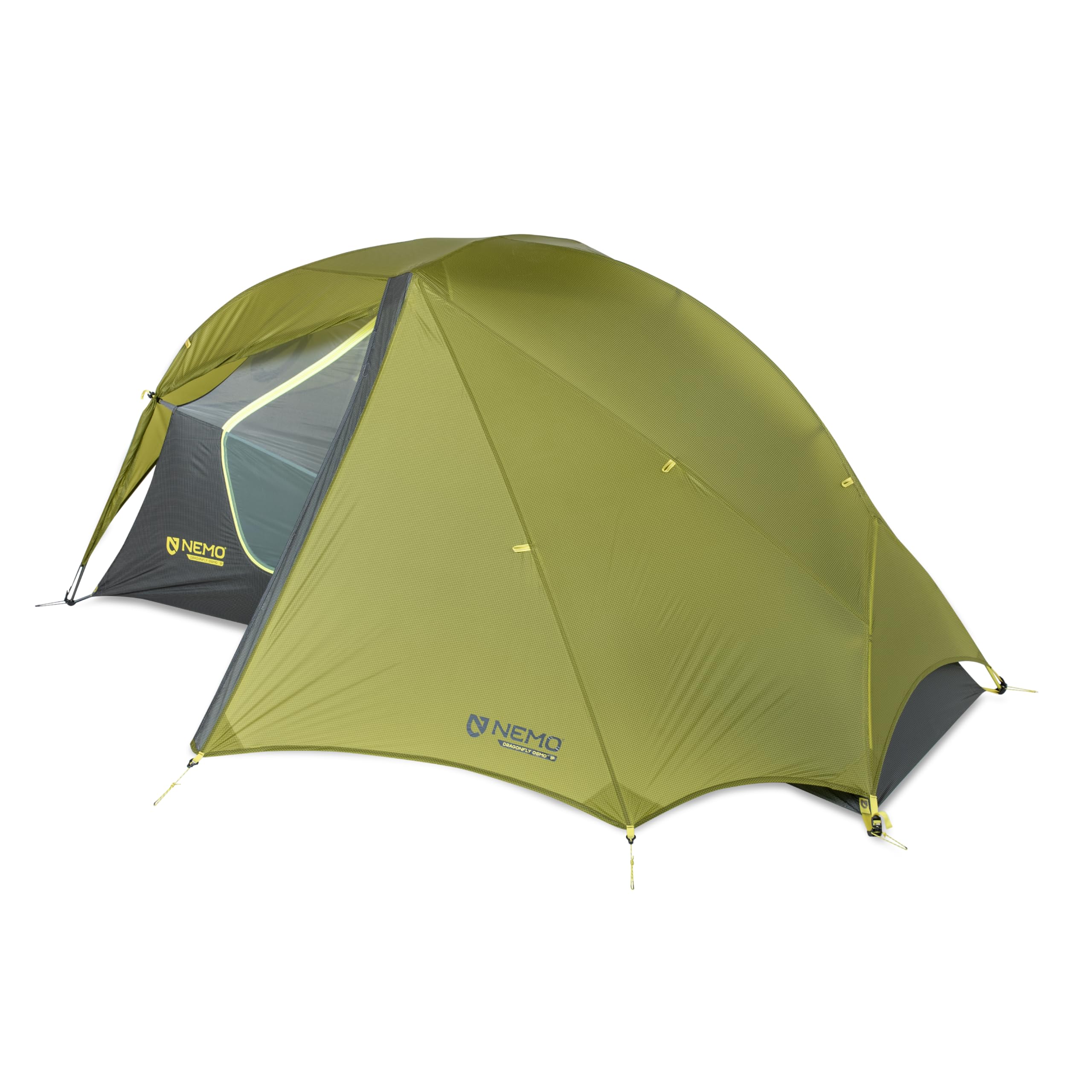 NEMO Dragonfly OSMO tent bluesign fly and floor ensure eco-conscious protection.