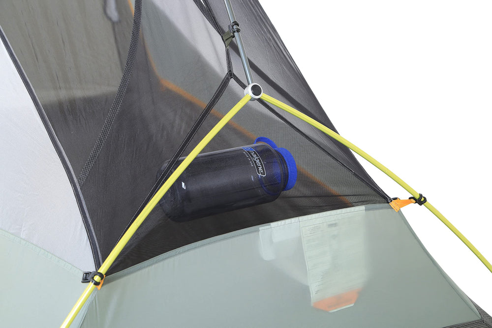 Nemo Dragonfly OSMO tent pole detail features DAC Featherlite NFL construction.