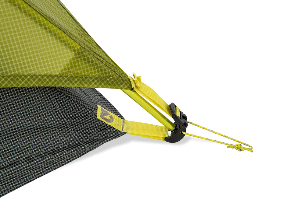 NEMO Dragonfly Osmo two-doors vestibule layout for gear organization.