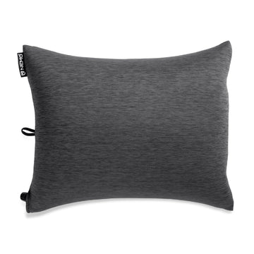 Nemo Fillo King pillow packed compactly for travel and storage convenience.