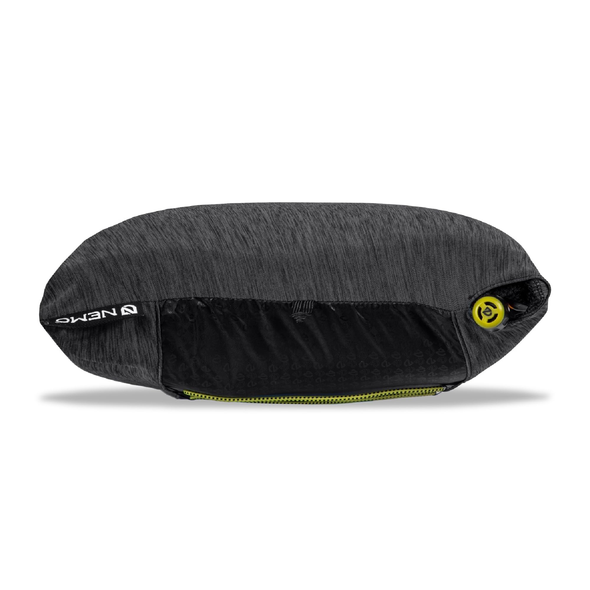Nemo Fillo Wide Pillow features a removable, machine-washable recycled cover.