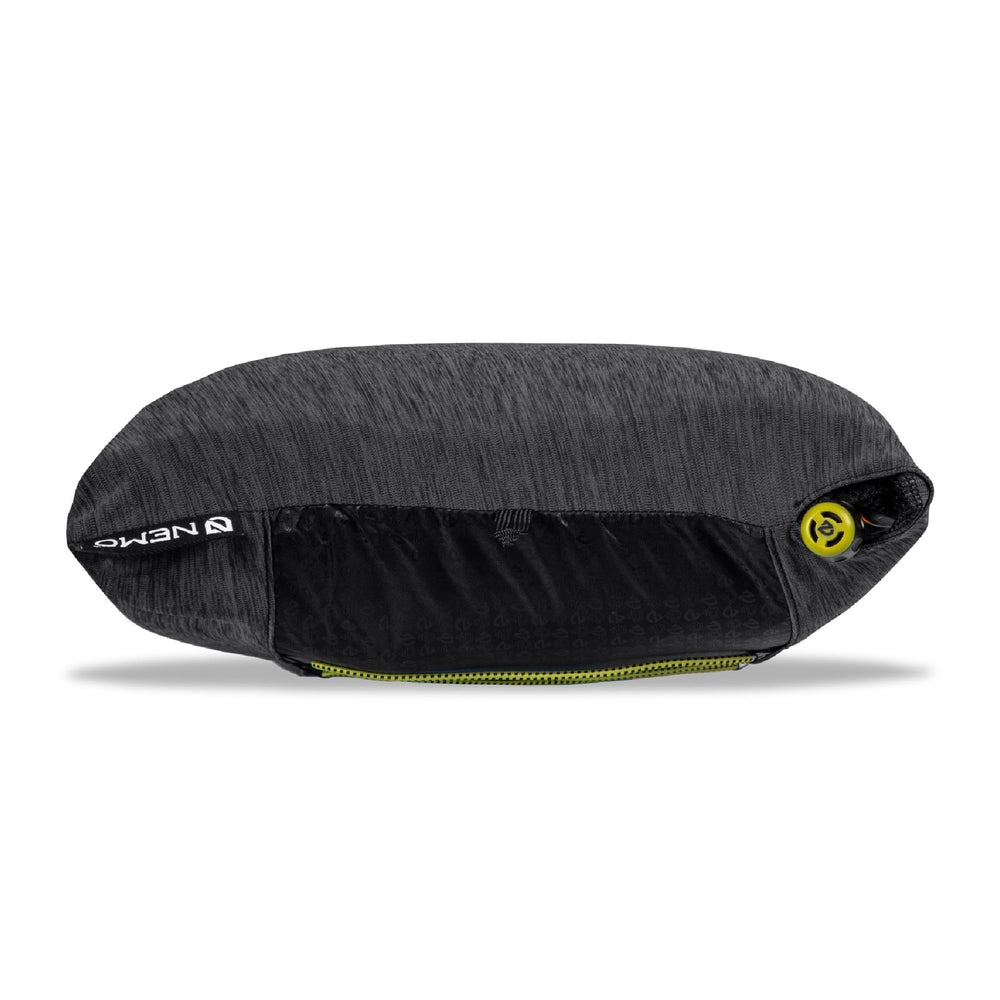 Nemo Fillo Wide Pillow features a removable, machine-washable recycled cover.