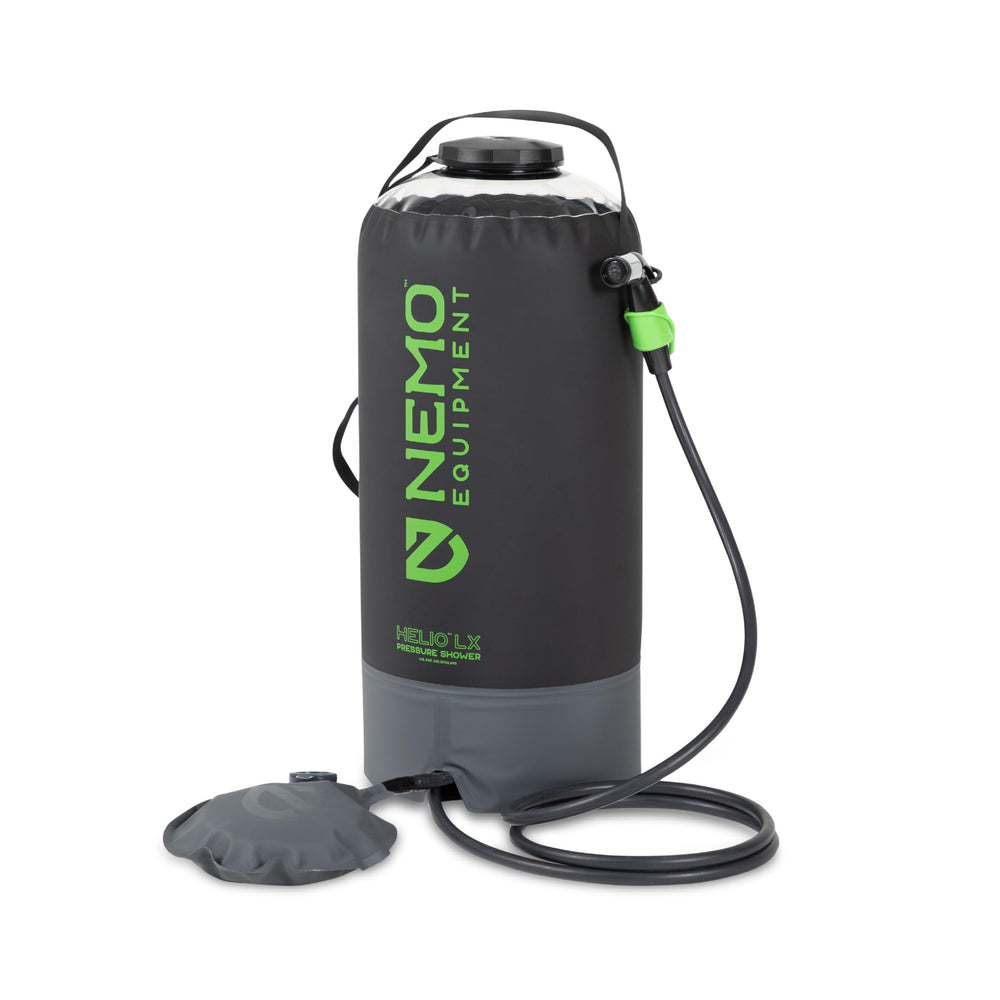 Nemo Helio refill anywhere without a hose for convenience.