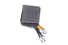 Nemo Kunai footprint under a 3-person tent showing a durable base protecting the floor
