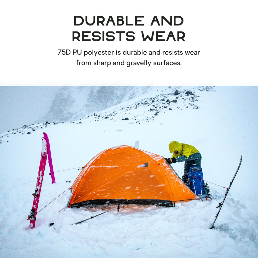 Nemo Kunai Footprint secures to tent perimeter for stability