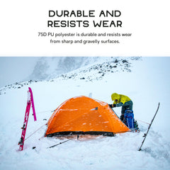 Nemo Kunai Footprint secures to tent perimeter for stability