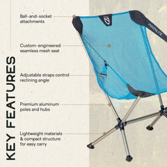 Nemo Moonlite frame detail highlights durable, lightweight construction