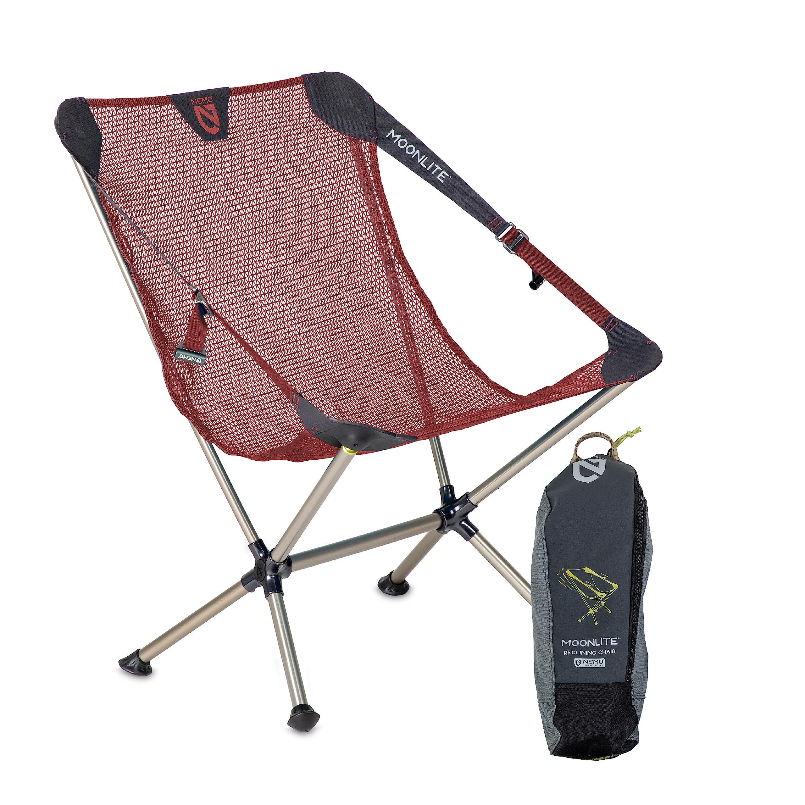 Nemo Moonlite reclining chair demonstrates a seamless seat for dining or stargazing.