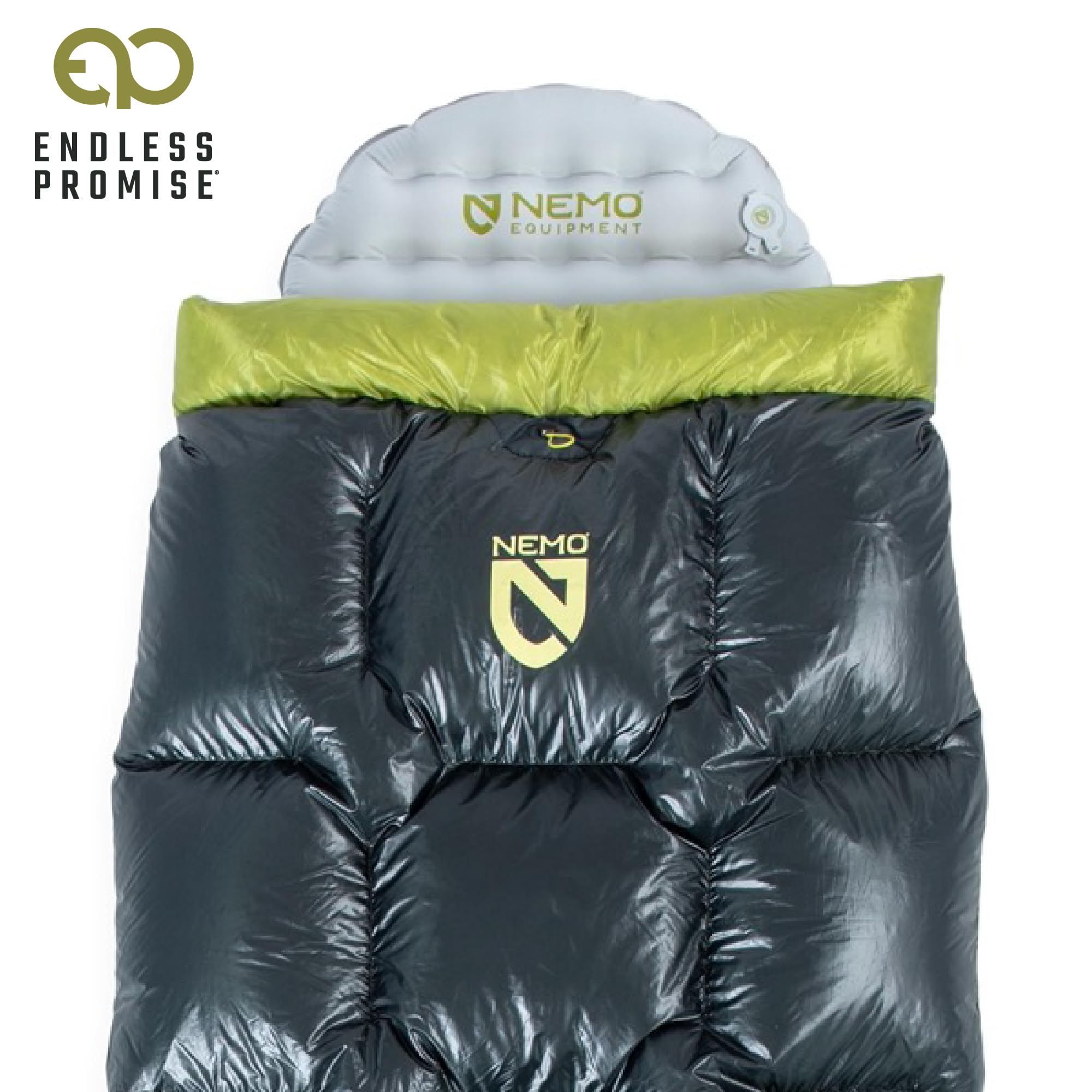 Nemo Pulse Endless Promise quilt compact-pack design supports ultralight adventures.