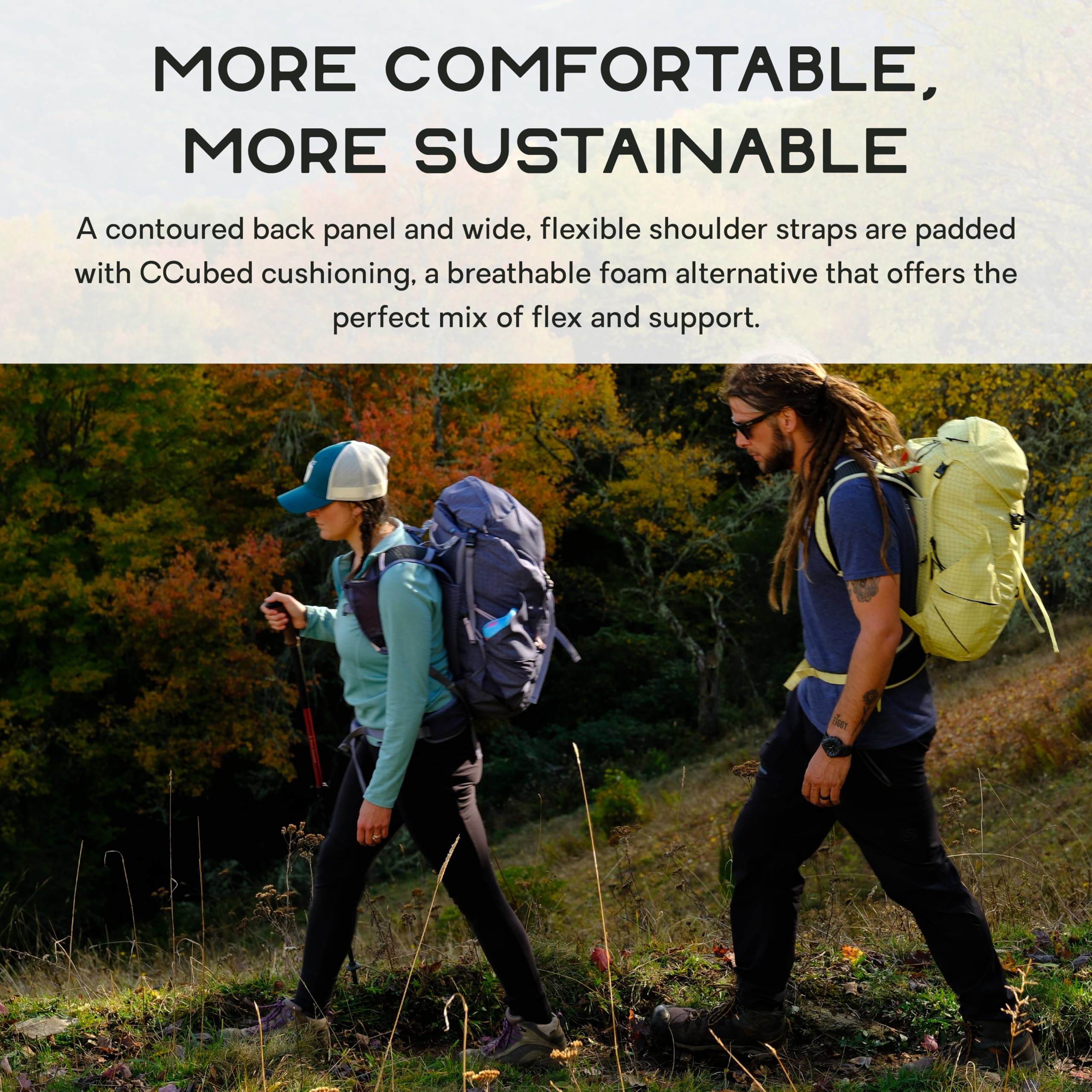 NEMO Resolve 35L daypack top opening in citron for quick access.