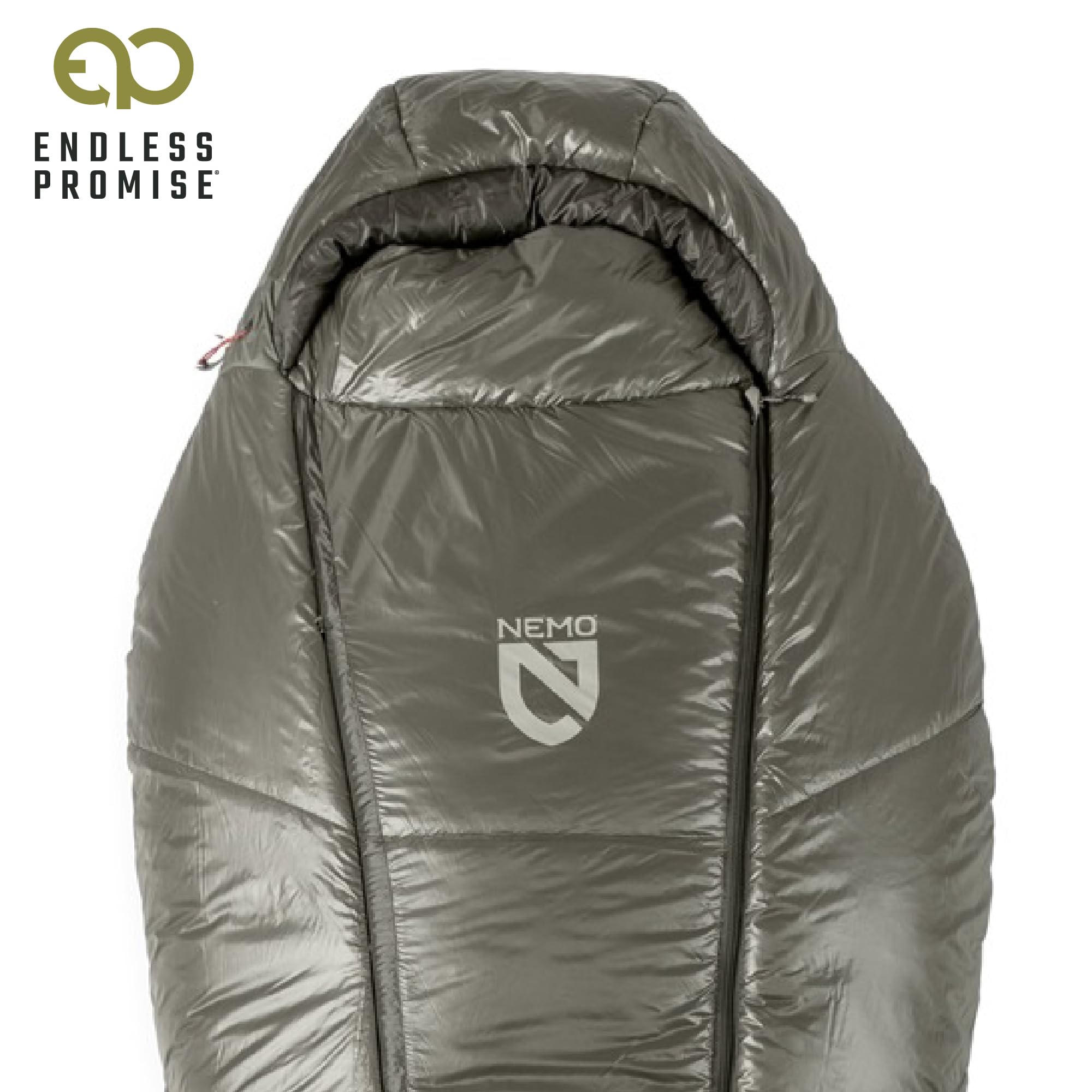 NEMO Soul Zerofiber 800 insulation delivers ultralight warmth and water resistance.