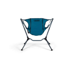 Nemo Stargaze chair Scarab/Smoke folded for compact travel.