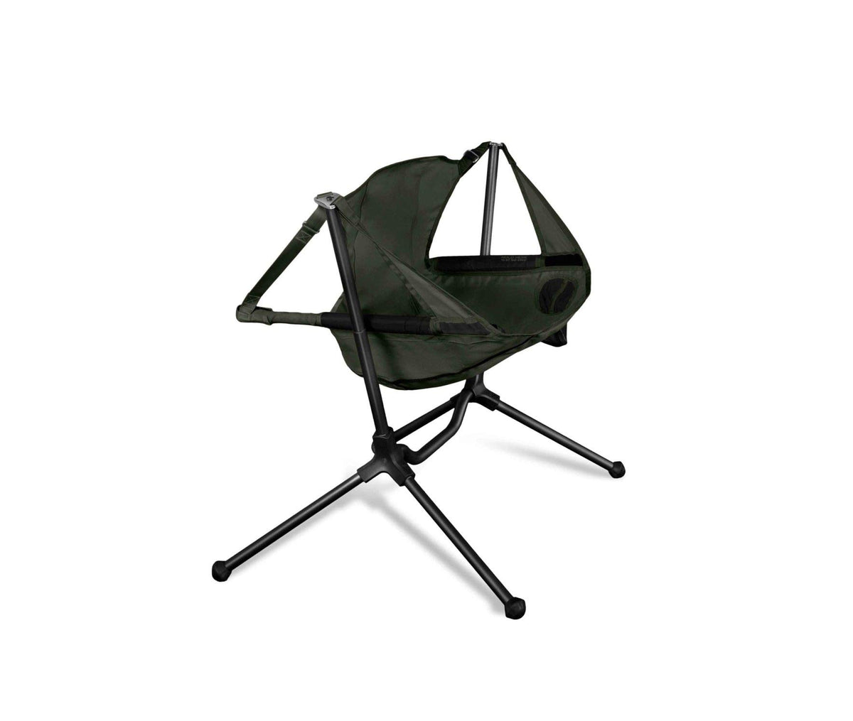 Nemo Stargaze chair Scarab/Smoke setup for campsite comfort and stability.