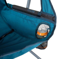 Nemo Stargaze chair Scarab/Smoke side view highlighting compact profile.