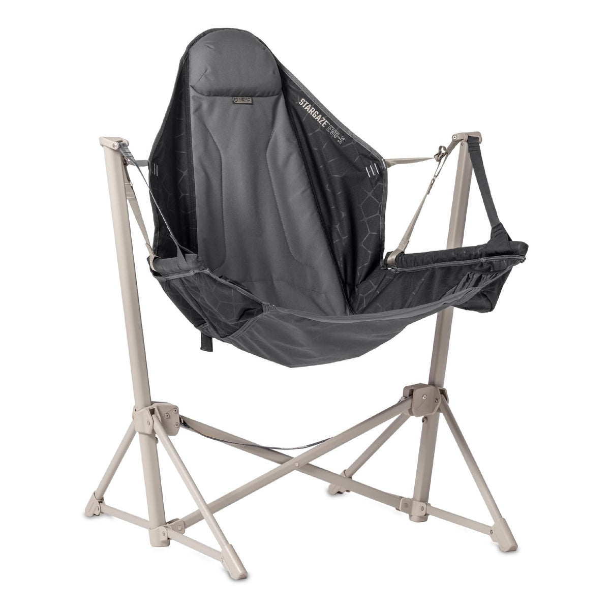 Nemo Stargaze EVO-X folding chair ready for instant setup and night-sky viewing.