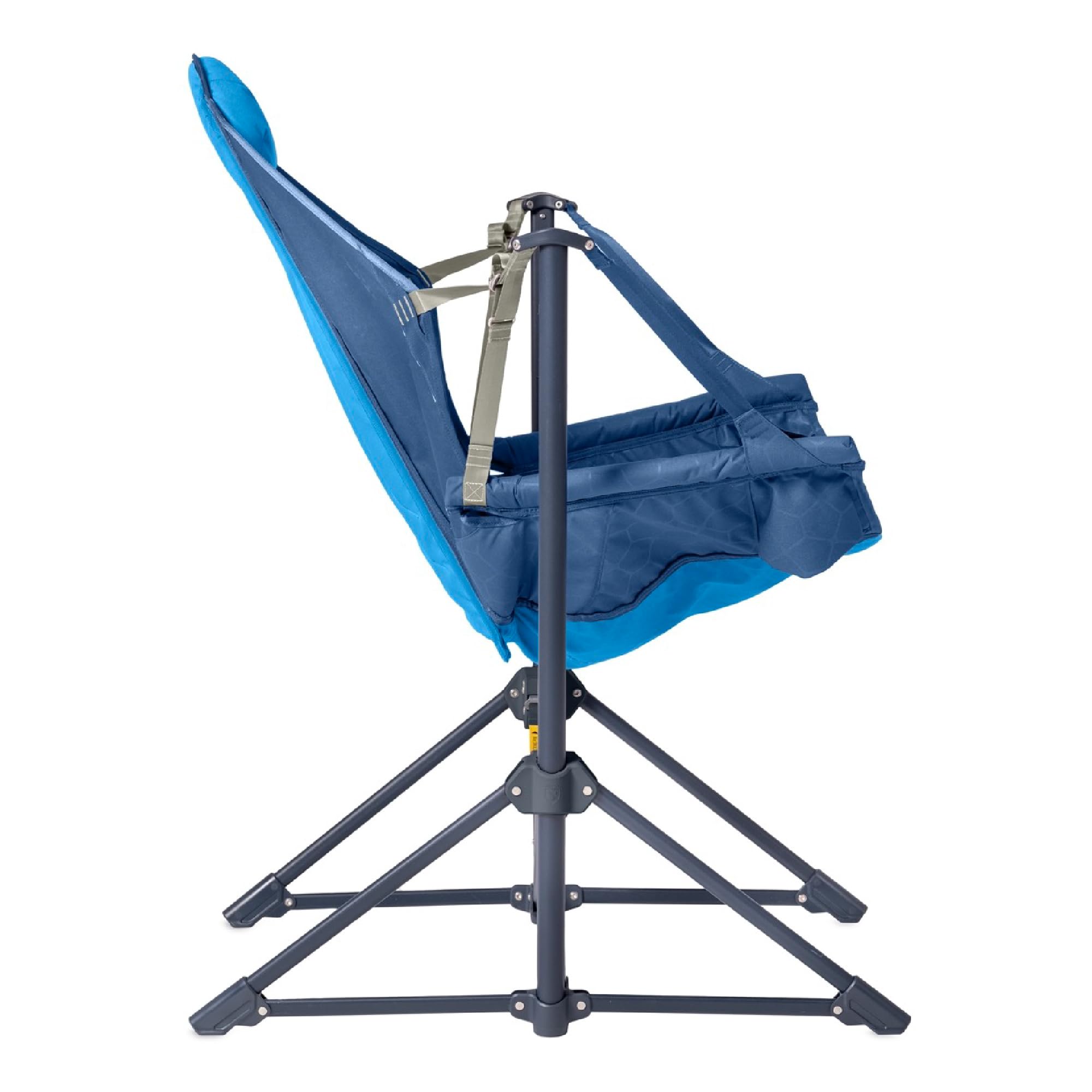 Nemo Stargaze EVO-X blue side view shows comfortable recline ready for stargazing.