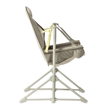 Nemo Stargaze EVO-X chair demonstrates smooth swing motion for relaxed stargazing