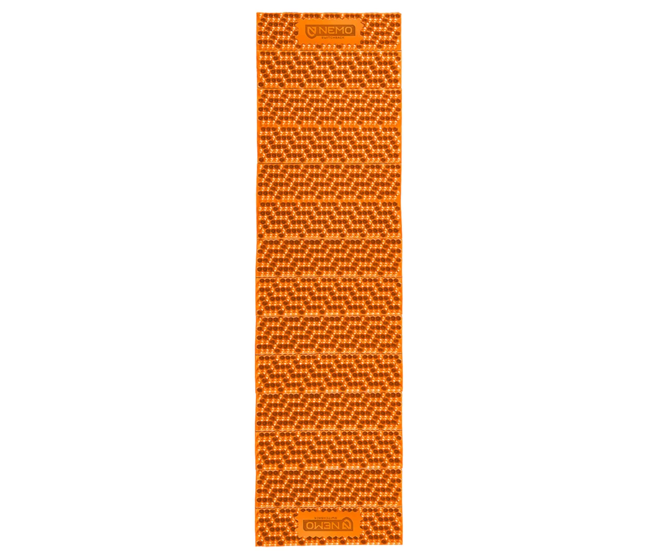 NEMO Switchback foam pad ready for camping comfort with plush height and support.