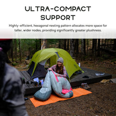 NEMO Switchback folded-compact image highlights easy stowing and travel-friendly size.