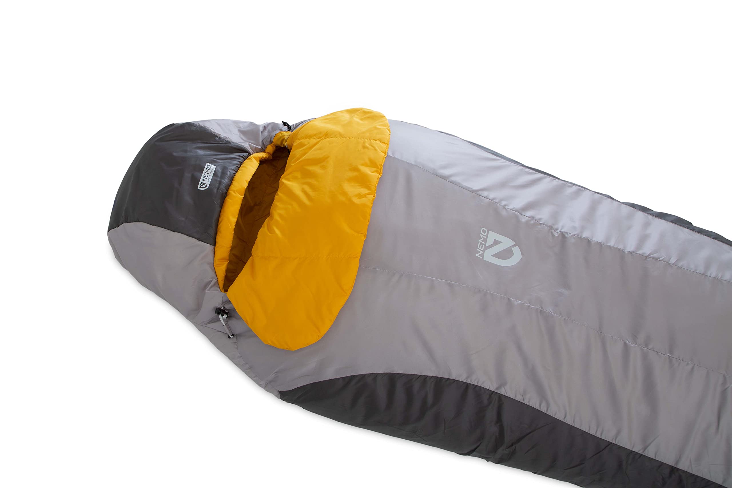 NEMO Tempo pillow pocket allows improvised pillow from clothing during trips