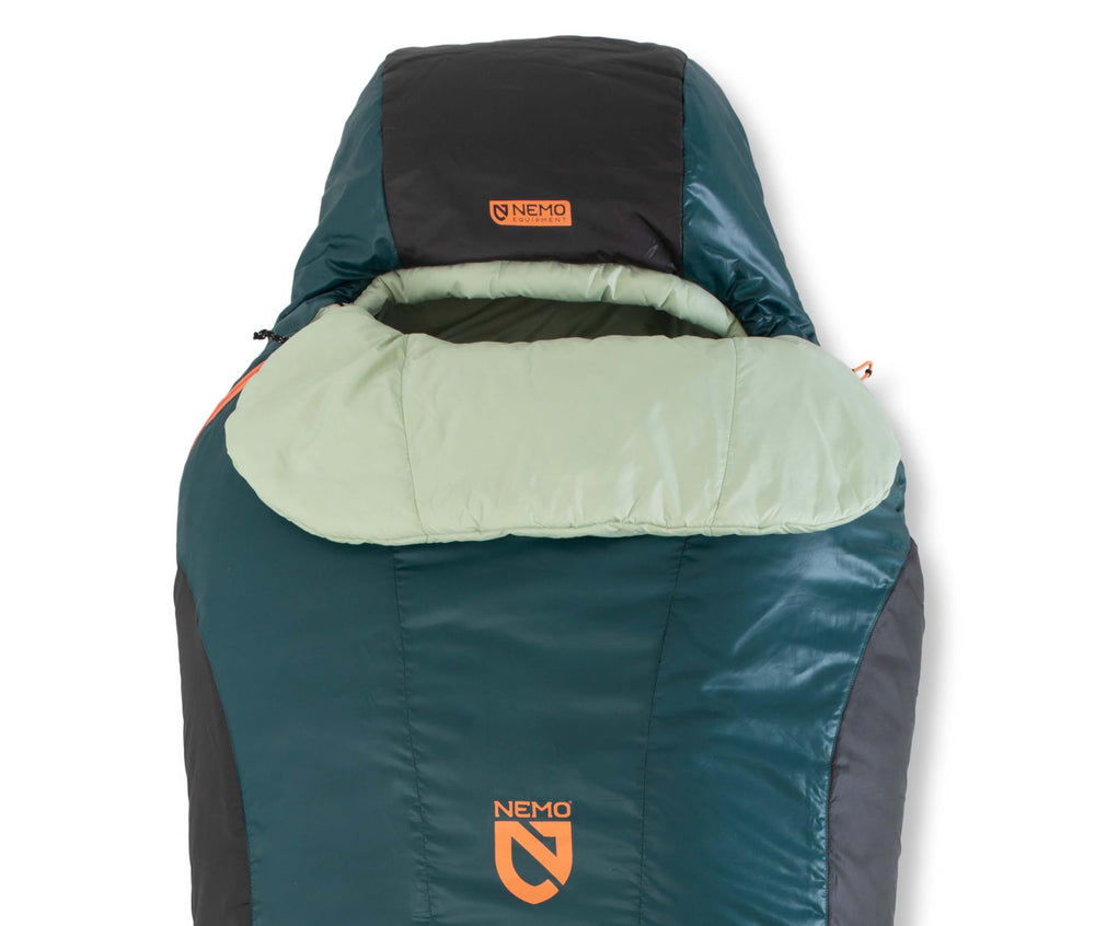 NEMO Tempo pillow pocket lets you stash clothing for a pillow.