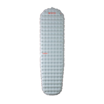 Nemo Tensor sleeping pad top-down view in blade-spicy-orange for packable warmth.