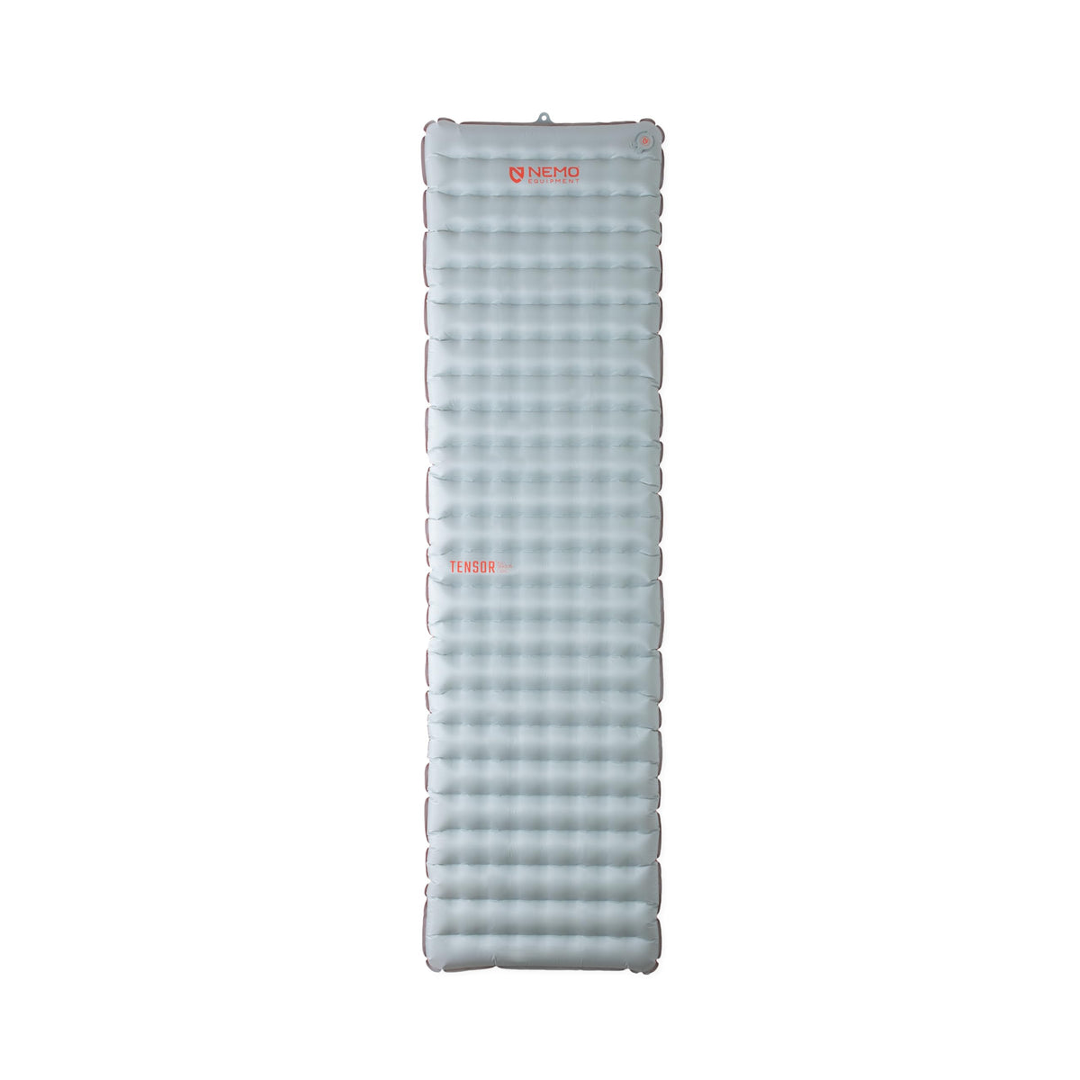 NEMO Tensor sleeping pad top view blade spicy orange showing lightweight warmth for outdoor nights