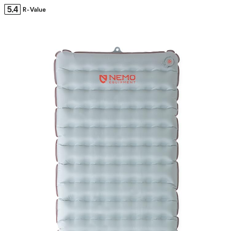 NEMO Tensor valve close-up confirms reliable inflation for quick setup