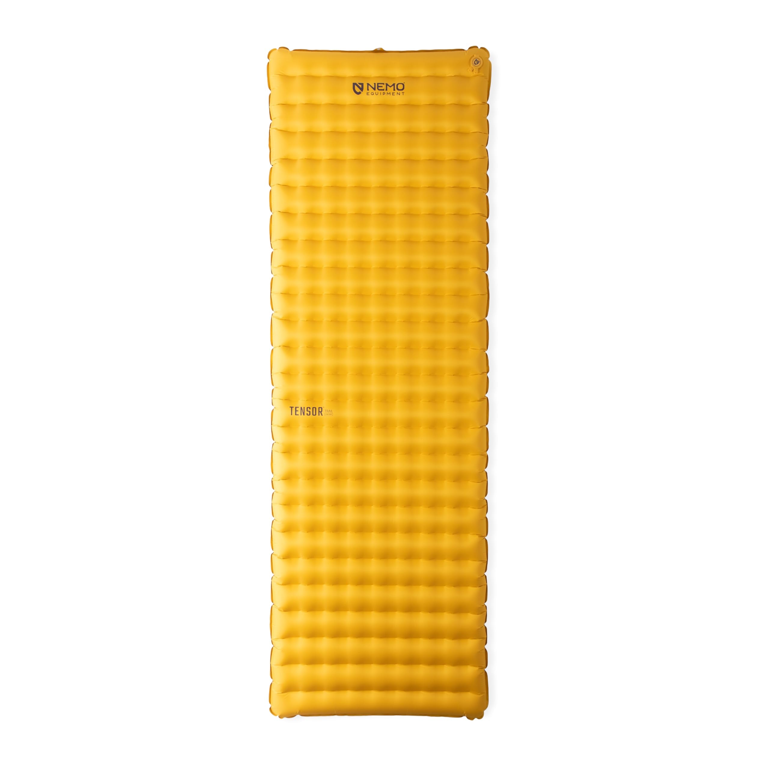 Nemo Tensor Trail sleeping pad folded for compact carry and quick setup.