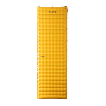 Nemo Tensor Trail sleeping pad folded for compact carry and quick setup.