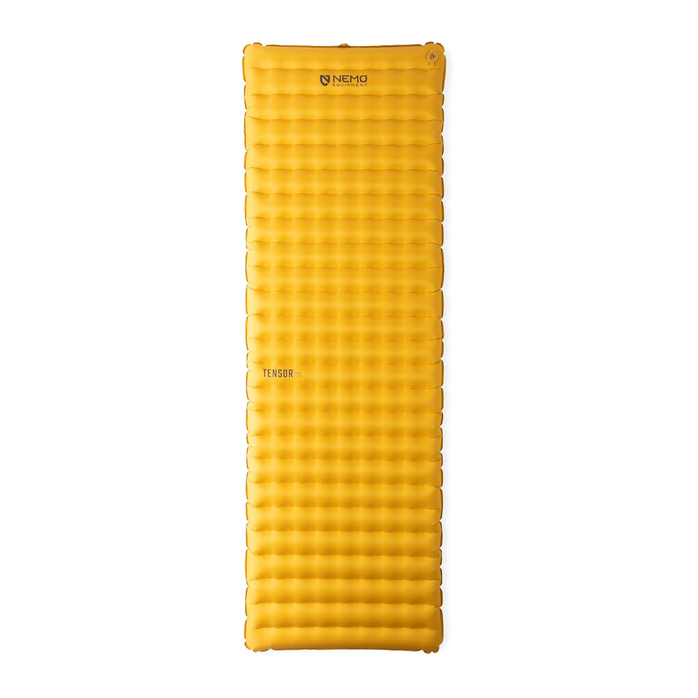 Nemo Tensor Trail sleeping pad folded for compact carry and quick setup.