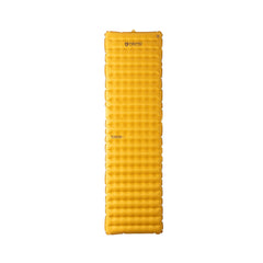 Nemo Tensor Trail ultralight sleeping pad rolled for easy packing and transport.